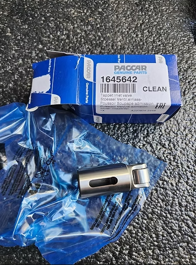 Genuine OEM Paccar MX13 Intake Valve Lifter Tappet Inlet Valve 1645642