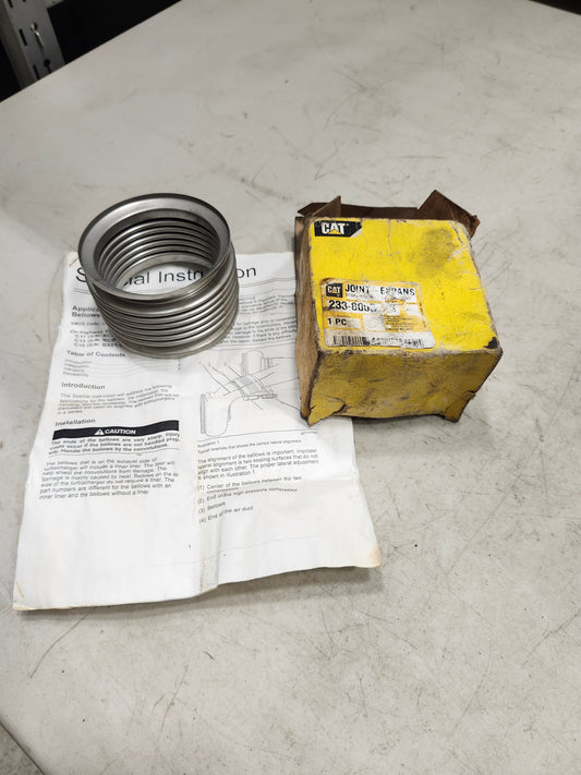 NEW Caterpillar CAT 233-8005 Expansion Joint Exhaust Bellow