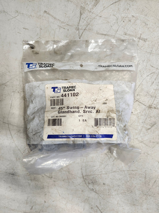 Tramec Sloan 441102 Aluminum Swing-Away 45-Degree Emergency Gladhand
