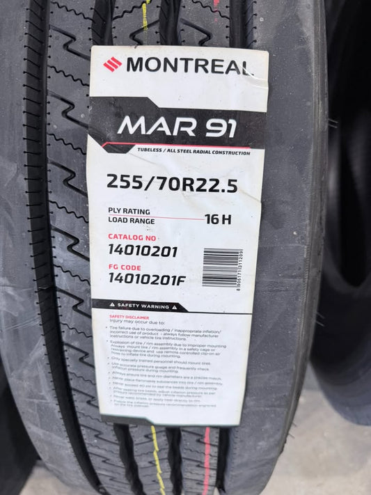 MONTREAL 255/70R22.5
