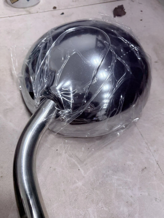 Driver LH Side Stainless Hood Mirror For Kenworth T680 Peterbilt 579/587