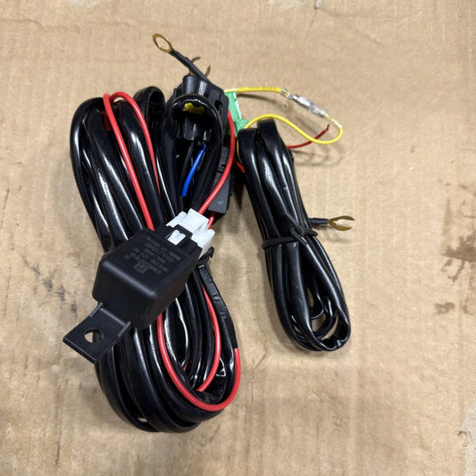 H8 H11 LED Fog Lights Wiring Harness Indicator Switch Relay Kits