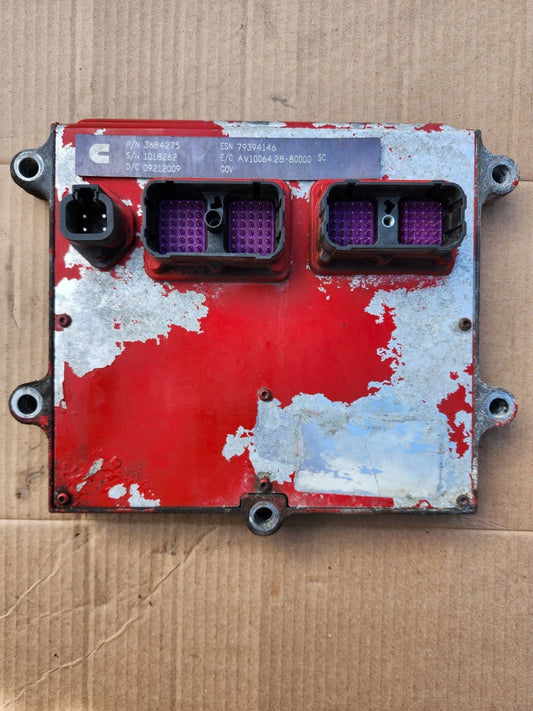 2010 Internationl Manual Transmission Cummins ISX Engine Control Module 3684275
