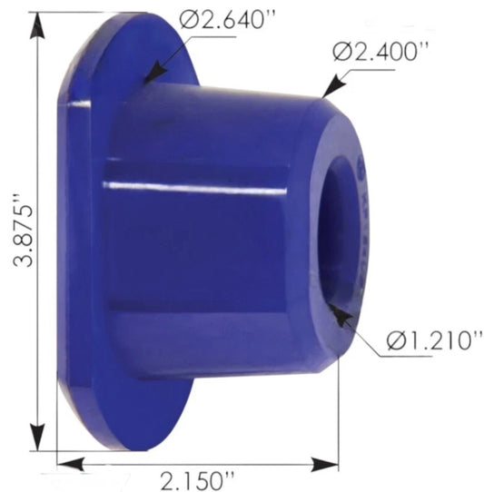 KP154UB Fifth Wheel Bushing Poly Set of 4