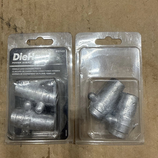 2 Charging Posts For Group 31 or 3/8" Stud Batteries Die Hard. LOT OF 2