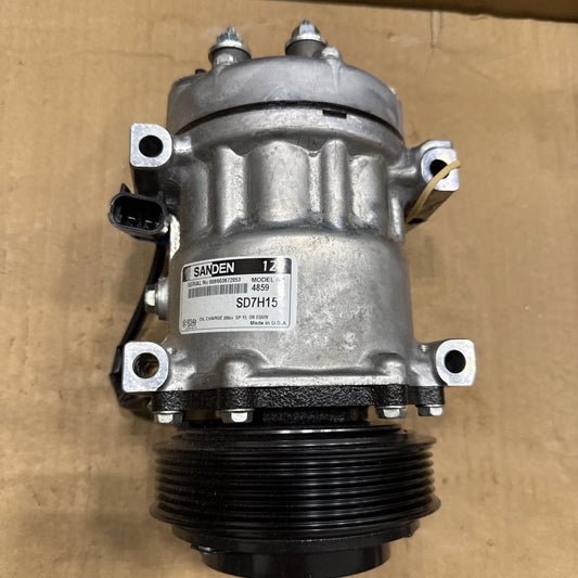 GENUINE SANDEN AC COMPRESSOR 4859 NEW SD7H15 OEM KENWORTH PETERBILT