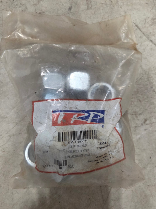 M & M Fasteners HWC00071 Nut Hex Lt Sl Nyl 7/8 14 Nfx0.984 T Ne Cad