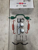 BWP-NIS M-K106-BOX Rear Drum Brake Hardware Kit