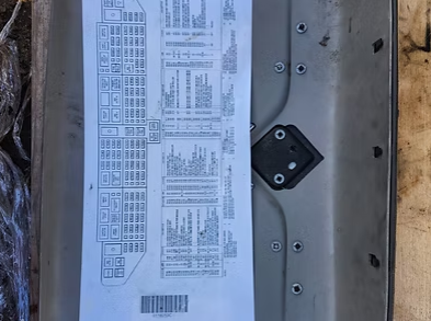 2015 OEM INTERNATIONAL LONESTAR FUSE DOOR DASH PANEL COVER