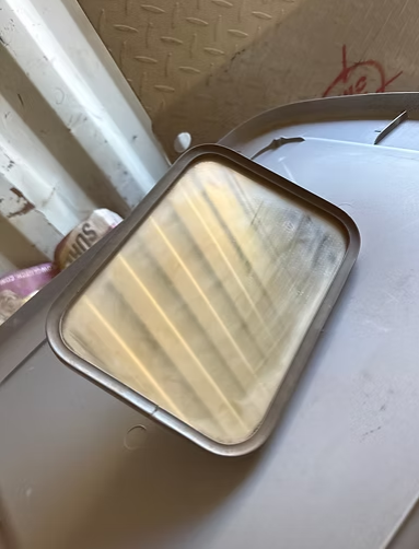 FORD CHEVY DODGE UNBRANDED TOW MIRROR STAINLESS HEAD ONLY