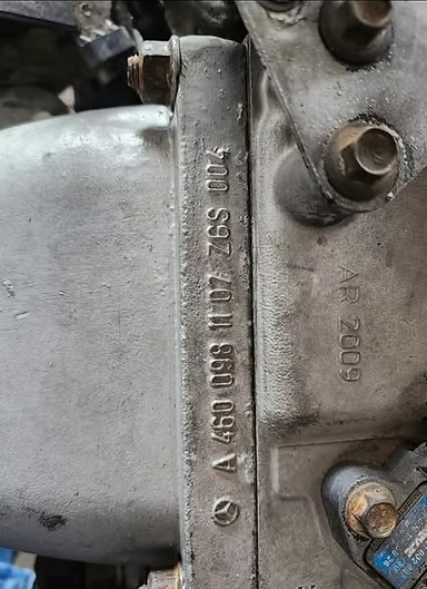 Mercedes MBE 4000 Engine Intake Manifold P/N A4600981107