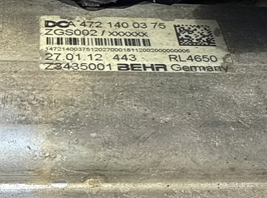 Used Detroit DD15 Egr Cooler