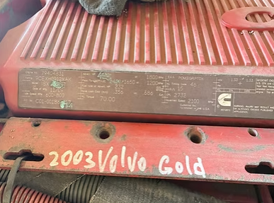 2009 Used Cummins ISX15 Valve Cover