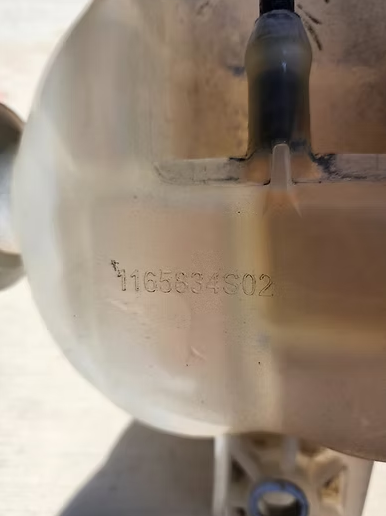 Freightliner Radiator Overflow Bottle 1165834S02 Cascadia 125