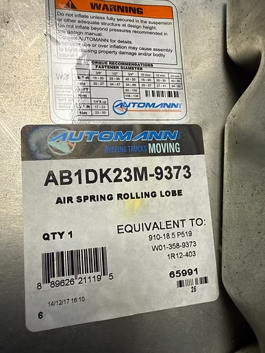 Automann AB1DK23M-9373 Air Spring
