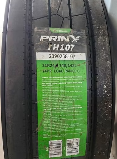 Prinx TH107 Line Haul Trailer FET 11R24.5 TL14 146/143L