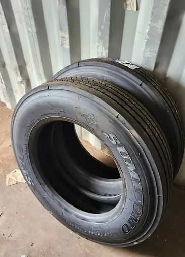 Two New Tires Sumitomo ST719 Regional All Position FET SUMI 5533469 245/75R22.5