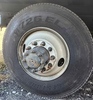 Two tires 2023 Bridgestone M726 ELA11R22.5 144/142L with rims set of 2