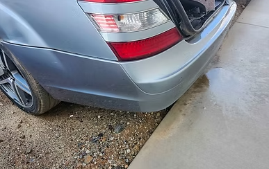 2007-2013 MERCEDES S550 REAR BUMPER ASSEMBLY