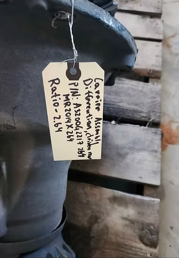 Differential Meritor ratio 2.64