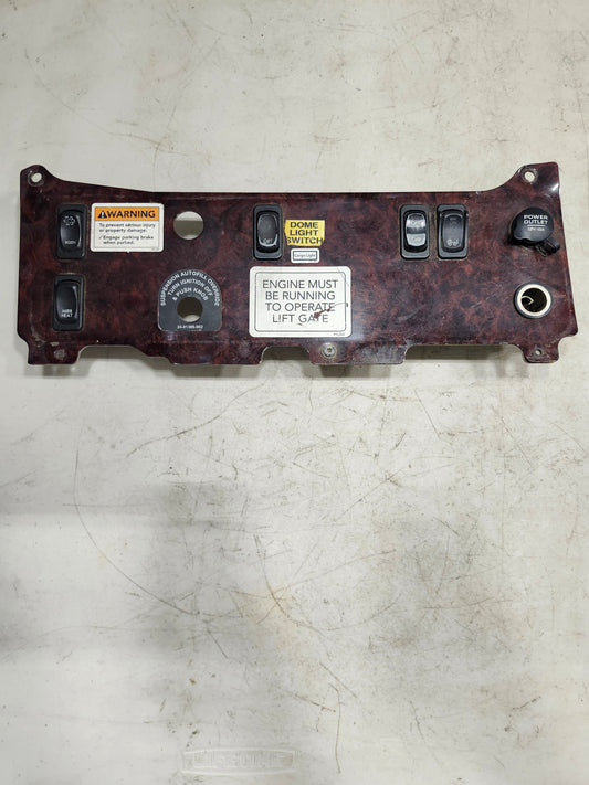2012 Freightliner M2 Dash Switch Panel 22-53168-001