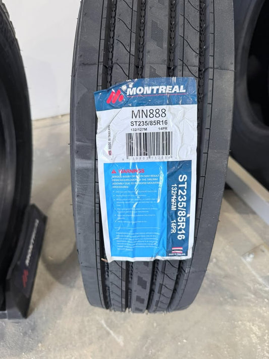 MOTREAL ST235/85R16 TRAILER TIRE