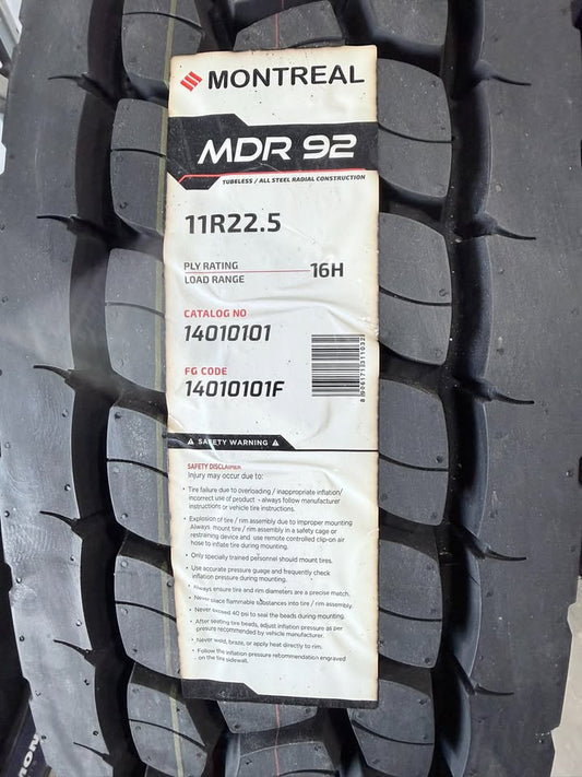 MONTREAL 11R22.5 DRIVE TIRE