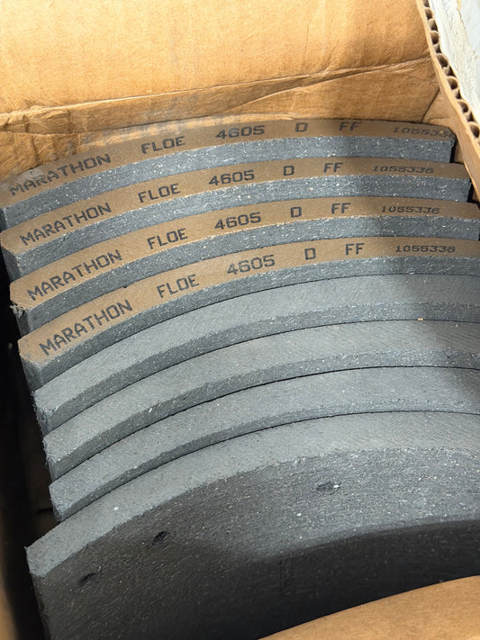 1 Case (8 Pieces) MARATHON BRAKE SYSTEMS BRAKE LINING KVT 4605 D FF