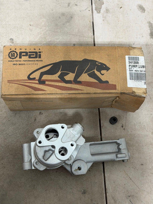 Pai 341309 Engine Oil Pump Silver, Without Gasket, For 3100/C for Caterpillar