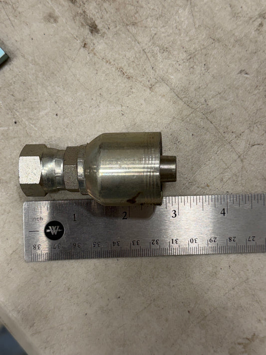MJ-08-08 Hydraulic Hose Crimp Fittings 1/2" x #8 Male JIC HY, U Series