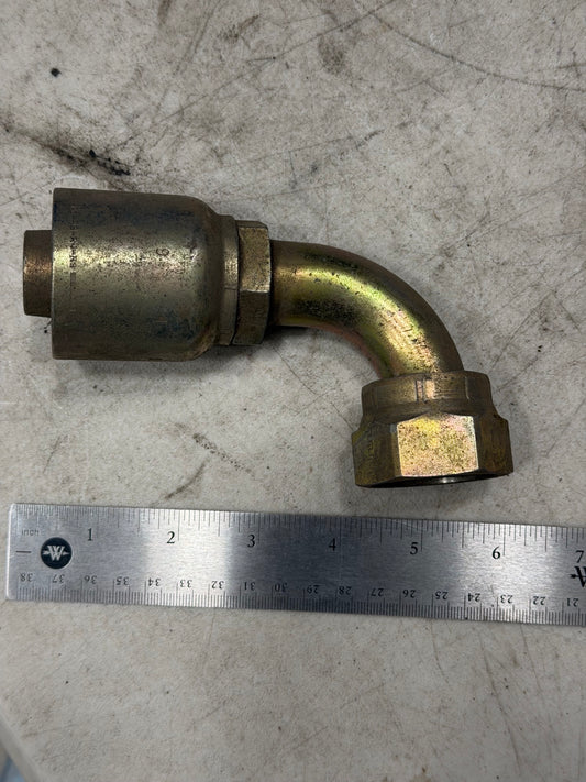 Parker 1J978-16-16 Female Elbow Crimp Style Hydraulic Fitting 🔥Fast Shipping🔥