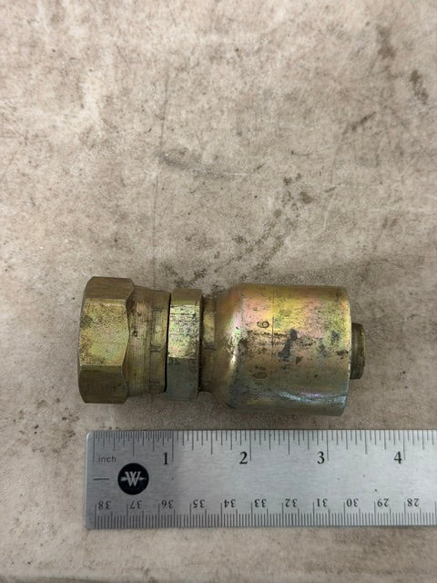 10643 12-12 PARKER AFTERMARKET HYDRAULIC HOSE FITTINGS 3/4" FJIC 4 PK