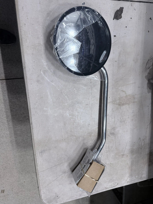 Driver LH Side Stainless Hood Mirror For Kenworth T680 Peterbilt 579/587