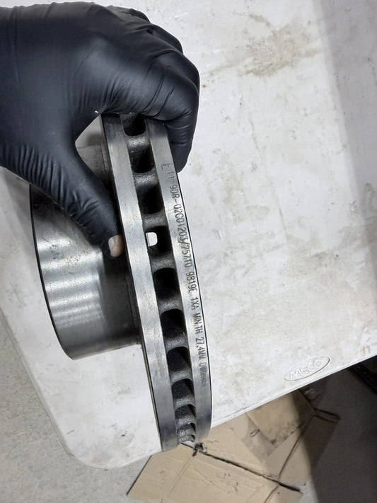 Brake Disc Rotor Silver 90R-02C01203 / 25710 9819E