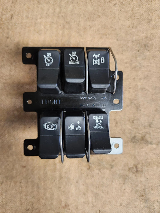 2024 Kenworth T480 Rocker Switch Panel S64-6276 OEM