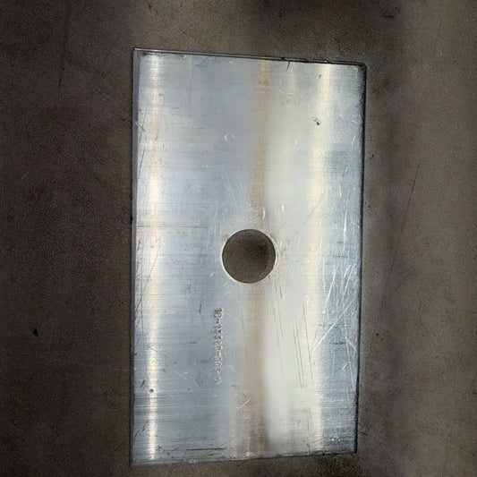 SHIM - Axle, Aluminum, 4 Inch X 7 Inch X 1.0 Degree, 0.88 16-13363-003
