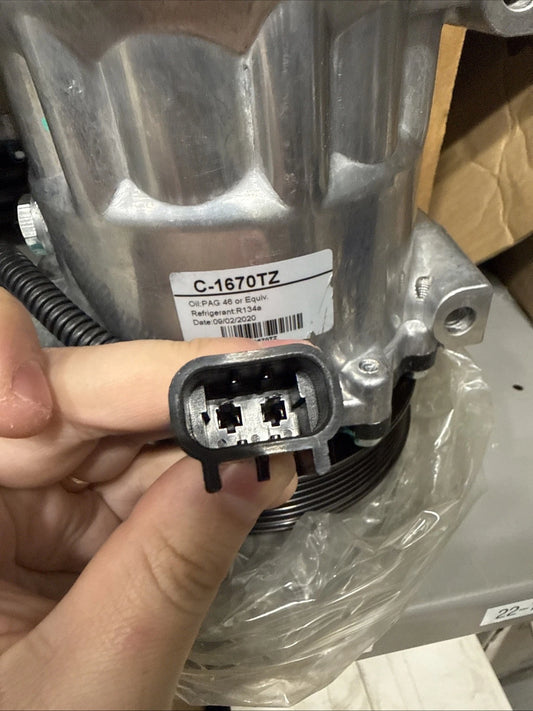 C-1670TZ A/C Compressor with Clutch