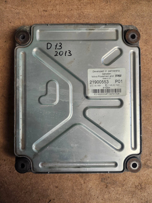 2013 Volvo D13 ECM Engine Control Module P/N 21900553 P01 OEM