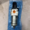 RapidAir Filter Regulator with Gauge, 3/4in. NPT, 0-150 PSI, Model# K93217