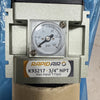 RapidAir Filter Regulator with Gauge, 3/4in. NPT, 0-150 PSI, Model# K93217