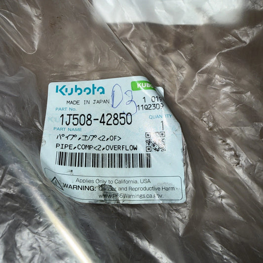 KUBOTA V3800-T INJECTION PIPES 1J508-42850