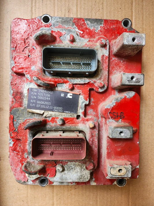 2015 international Automatic Transm. Cummins ISX15 Engine Control Module 5317106