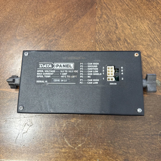 DATA PANEL 8-position CAN-based switch