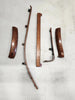 VOLVO VNL DASH COVER TRIM PANELS Full Set 5 pcs. Dark Wood Color OEM