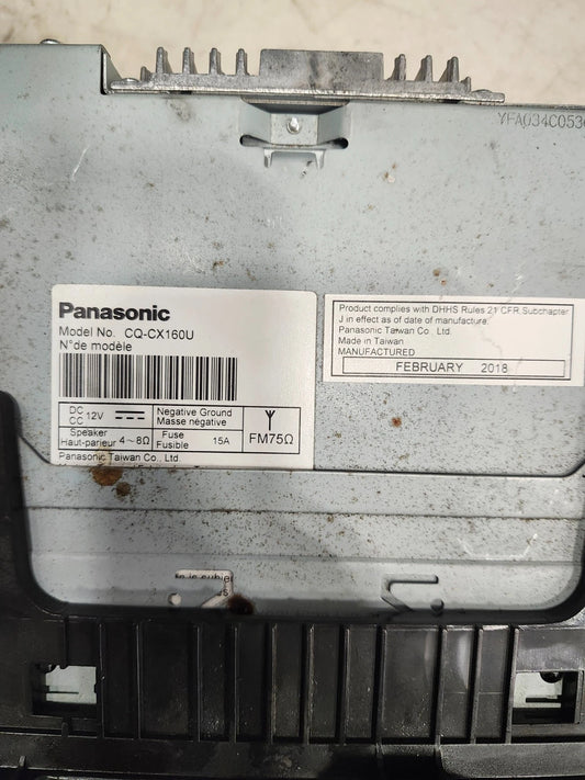 20372147 VOLVO VNL RADIO AM/FM/CD/MP3 PANASONIC CQ-CX160U