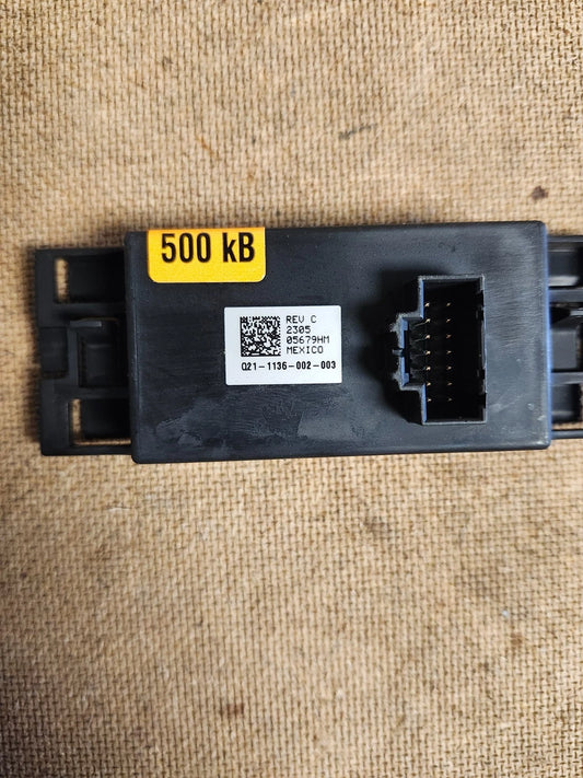 2024 KENWORTH T480 MASTER SWITCH CONTROL MODULE Q21-1136-002-003