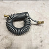 Lightly Used J844 A1/4 Air Hose with Connections Approximately 8 ft